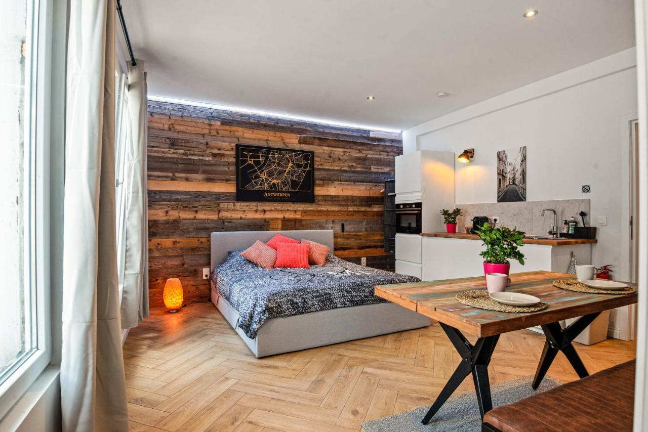 Suite City Center In Quiet Street & Airco Amberes Exterior foto