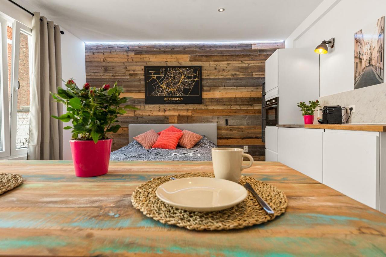 Suite City Center In Quiet Street & Airco Amberes Exterior foto